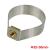 KlickFix Unisex clamp contour adapter clamps silver 32-36 mm EU