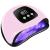BIGBEAR UV Light for Nails, 48W UV LED Nail Lamp for Gel Polish, Fast Nail Dryer with Automatic Sensor, 3 Timer Setting, Small and Portable, LED Nail Light for Fingernail and Toenail Nail single (pink)