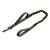 OneTigris Spring Loaded Dog Leash Nylon with Holding Loops Length 85.1 cm - 118.1 cm Green