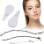 Instant Invisible Face Sticker Neck and Eye Lift Band 40 Piece Refill Tapes V-Form Facelifting Gleb tape Invisible thin face sticker make-up facelifting tools for face