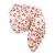 The Vintage Cosmetic Company Clutch Bag Vintage Inspired Pink Floral Satin Soft Fabric Make-up Fashion Accessory Chevron