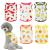 5pcs Dog Shirts Pet Dad Mom Dog Shirts Fruit Printed Cute Breathable Puppy Vest Sweatshirt Summer Girl Boy Dog T-Shirts Fashion Beach Clothes for Small Dogs and Cats