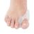 NatraCure Gel Big Toe Bunion Guards & Toe Spreaders (2 Pieces) - Pain Relief for Crooked, Overlapping Toes, Pressure, Protector, Corrector, Shield, Spacer, Pad, Separator, Cushion - 1315-M CAT 2PK 2 Count (Pack of 1)