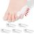 Pinky Toe Gel Bunion Protector DYKOOK Tailors Bunion Toe Separator Soft Gel Bunionette Pads Toe Spacers for Bunionette Pain Relief and Corn, Callus, Blisters Protect