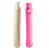 Homealexa Long Hot Water Bottle with Cover UK Soft 2L Large Long Hot Water Bottle for Neck and Shoulder 73 x 14cm Hot Water Bag Kids Hot Water Bottles Neck Long Hot Water Bottle (3-Cute Pink)