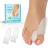 Promifun Bunion Cushion Protector 10 Pack Aloe Vera Extract Infused Bunion Corrector with Separator Gel Bunion Shield for Foot Pain Relief Calluses Relieve Foot Pain from Friction - Clear