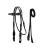 Tahoe Tack Leather Starry Night Studded Horse Headstall & Matching Reins, Black, Full Horse (17-1736-BK)