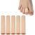 DYKOOK Cuttable Toe Tubes 5 Pcs Made of Elastic Fabric Lined with Silicone Gel. Toe Sleeve Protectors Relief Toe Pressure Pain Corn and Calluses Remover (for Middle Toes). For Middle Toes-10cm