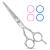Equinox Barber & Salon Styling Series, Barber Hair Cutting Scissors/Shears, 6.0" Overall Length