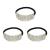 Xiwstar 3Pcs Fashion Elastic Scrunchies Rhinestone Hair Ties Ponytail Holder Headband Hair Accessories for Women Girls Hair Bands