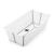 Stokke Flexi Bath X-Large, White - Spacious Foldable Baby Bathtub - Lightweight & Easy to Store - Convenient to Use at Home or Traveling - Best for Ages 0-6 X-Large White