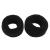 sourcing map sourcing map 2pcs Elastic Ponytail Holder Hair Tie Band Easily Stretchable Black