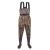 FISHINGSIR Fishing Waders for Men with Boots Womens Chest Waders Waterproof for Hunting with Wading Belt Camo M10/W12