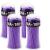 Surplex 400pcs Micro Applicator Brushes for Makeup Nail Art and Painting Clean small crevices(Purple)