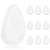 10 Pack Facial Sponge for Daily Deep Cleansing and Regular Exfoliating - Regular Buff Puff Style Exfoliating Pads Puf for Removing Dead Skin Dirt & Makeup - Normal to Oily - Made in The USA