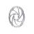 Magura Unisex's Storm HC Disc Brake Rotor, Silver-Silver, 203 mm