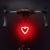 AaiLucky Bike Tail Light, Rechargeable LED Bicycle Rear Light for Night Riding, Vintage Taillight, Bright Heart-Shape Cycling Safety Warning Light, 5 Modes, Waterproof, for Adults and Kids