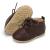 Sonsage Infant Baby Boys Girls Classic PU Leather Wedding Loafers Brogue Toddler Oxford Dress Shoes First Steps Walking Flat Lazy Crib Shoe 6-12 Months A Deep Brown