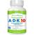 Power By Naturals ADK 10 - Vitamin A Vitamin D3 10000 IU with Vitamin K2 MK-7 Supplement - Potent Vitamina K2 D3 plus A for Bone Heart and Immune Health - 90 Pills (3-Month Supply) for Men & Women 90 Count (Pack of 1)