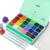 HIMI Gouache Paint Set 24 Colors x 30ml/1oz with 3 Brushes & a Palette Unique Jelly Cup Design Non-Toxic Guache Paint for Canvas Watercolor Paper - Perfect for Beginners Students Artists(Green) Green Case