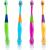 Clienis |Toothbrush children 3 to 6 years |Children toothbrush set |Child toothbrush extra soft |Kai Plus | Care baby toothbrush (toddler)
