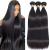 10A Straight Hair Bundles Brazilian Virgin Human Hair Bundles Straight 18 20 22 Inch 100% Unprocessed Virgin Hair Straight Weave Bundles Human Hair 3 Bundles Deals 18 20 22 3 bundles