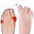 Ashomie New Generation Toe Separator Toe Corrector Toe spacers for Women can be Adjusted can be Worn Shoes (2PC) Size:8-10 Large