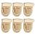 Nifocc Tuck Lock Clasp Catch Purse Thumb Lock Purse Buckle Fasteners Wallet Buckle Purse Metal Clasp Locks for DIY Craft Wallets Bag Leather Handbags Making Gold 6 Pcs