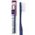 Super soft toothbrush from Royal Denta with silver particles through bristles for antibacterial effect ideal dental care for sensitive teeth & gums (navy blue) blue