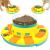 Dufuso dog toys intelligence dog intelligence toys for dogs small/medium/large dog toys toys intelligent level 2 (medium) a-blue
