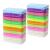 BVN braces wax orthodontic tooth wax: 20 pieces/100 stripes tooth wax for braces braces dental wax for braces for relieving irritation and pain colorful 20 boxes