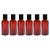 4oz Empty Amber Brown Plastic Squeeze Bottles with Disc Top Flip Cap (6 pack) BPA-Free Plastic Containers For Shampoo, Lotions, Liquid Body Soap, Creams (4 ounce, Amber Brown)