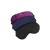 Hochoek Silk-Sleep-Mask Eye-Mask Eye-Cover Eyeshade - 100% Silk Soft Adjustable Strip Eye Cover(Black+Dark Blue+Purple)