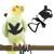 Dnoifne Pet Parrot Bird Harness and Leash, Adjustable Training Design Anti-Bite, Bird Nylon Rope with Cute Wing for Parrots, Suitable for Alexandrine, Scarlet, Keck, Mini Macaw and Same Size Birds black