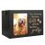 Pet Memorial Urns for Dog or Cat Ashes, XLarge Wooden Funeral Cremation Urns with Photo Frame, Memorial Keepsake Memory Box with Black Flannel as Lining, Loss Pet Memorial Remembrance Gift