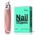 Jenney Slanted Edge Nail Clippers with Catcher  Diagonal Nail Clippers Sharp Stainless Steel Fingernail and Toenail Cutters  Professional No Splash Nail Trimmer Clippers with File for Women and Men