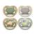 Philips Avent Ultra Air Schnuller-4 Pack BPA-free breathable pacifier for babies from 6-18 months including transport and sterilization box turtle/whale (model SCF085/66) turtle/Wal 4 Pack