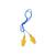 3M E-A-R UltraFit Corded Ear Plugs 340-4004 100-Pair Yellow Poly Bag 3404004