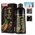 500ml Permanent Black Hair Shampoo Organic Natural Fast Hair Dye Plant Essence Black Hair Color Dye Shampoo For Women Men Cover Gray White Hair