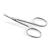 Otto Herder skin scissors - Extra sharp nail skin shears to cut protruding protruding nail skin 8.5cm with golden screw - skin scissors tower tip extra fine 1.5cm large sharp curved cutting edge (1 Pack) golden screw