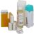 EpilWax Complete Hair Removal Waxing Kit - With 4 Honey Disposable Wax Roll-on Cartridges and Post-waxing Oil