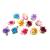 PET SHOW Flowers Pet Dog Hair Bows W/Rubber Bands Cat Puppy Grooming Accessories Assorted Color Pack of 20 20pcs