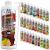 C.P.Sports beverage syrup for mineral drink i syrup sugar-free for vital drink cola with vitamins i beverage concentrate for mixing with water for sports drink i 1 liter + pump dispenser cola 1 l (1 Pack)