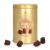 Mathez Truffes Fantaisie - Chocolate truffles dusted with cocoa powder in a golden round tin - 500g