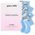 Eye Wrinkle Pads & Patches with Niacinamide for Dull Under Eyes (24 Pairs Blue) Gel Under Eye Masks to Reduce Dark Circles Puffy Eyes Undereye Bags Wrinkles - Vegan Cruelty-Free - grace and stella