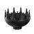 Xtava Black Orchid Hair Diffuser - for Blow Dryers with 1.8 inch Diameter Nozzle