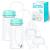 Skywin Self Feeding Baby Bottle 8oz Bottle Holder for Baby  Baby Bottle with Straw  Anti Colic  for Convenient Feeding (Green)