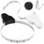 Automatic Telescopic Tape Measure(60in/150cm), Measuring Tape for Body,Self-Tightening Body Measuring Tape,Retractable Tape Measure for Fitness, Weight Loss, Tailor, Sewing, Handcrafts (4 PCS) black+white
