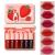 6 Colors Lip Tint Stain Set  Korean Velvet Lip Tint Watery Lip Stain Tint Moisturizing Mini Liquid Lipstick  Multi-use Lip and Cheek Tint  Long lasting Non-Stick Cup Waterproof  Shimmery  Lip Color Makeup SET C