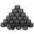 NEXBEXES 8oz Candle tins with lids,Black Candle Jars,Bulk Candle tins for Making Candles,Candle Making Jars(24PACK, Black) 24PACK BLACK